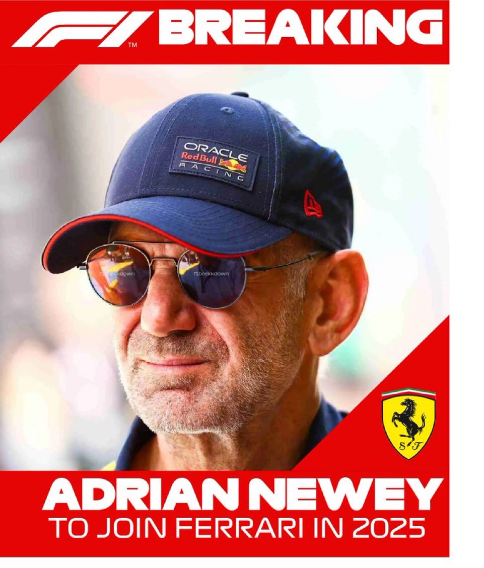 🎙️ Journalist “So Adrian, why did you want to join Ferrari?”

🗣️  Newey “I wanted a new challenge and a change of scene.  Oh, and to help secure Lewis a 9th championship.”

🎙️ Journalist “9th?”

🗣️ Newey “I consider 2021 to be Lewis.”
