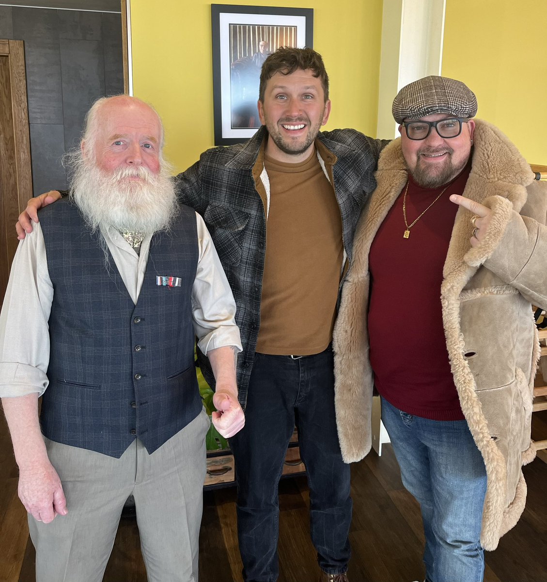 Lovely to meet Del Boy and Uncle Albert today in Weston-super-Mare!