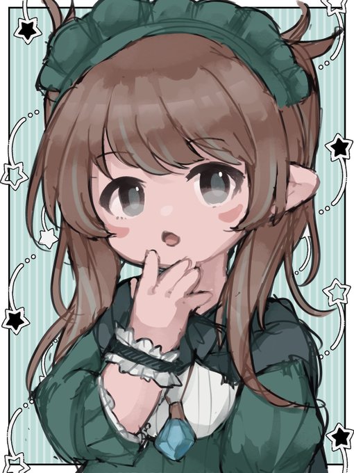 「lalafell long hair」 illustration images(Latest)