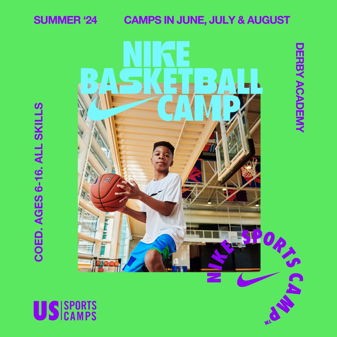 Our @ussportscamps Summer of 2024 kicks off with our 6/17 week @derby.academy in Hingham. 1/2 and full day spots are filling up quickly so jump on board asap! ussportscamps.com/basketball/nik….