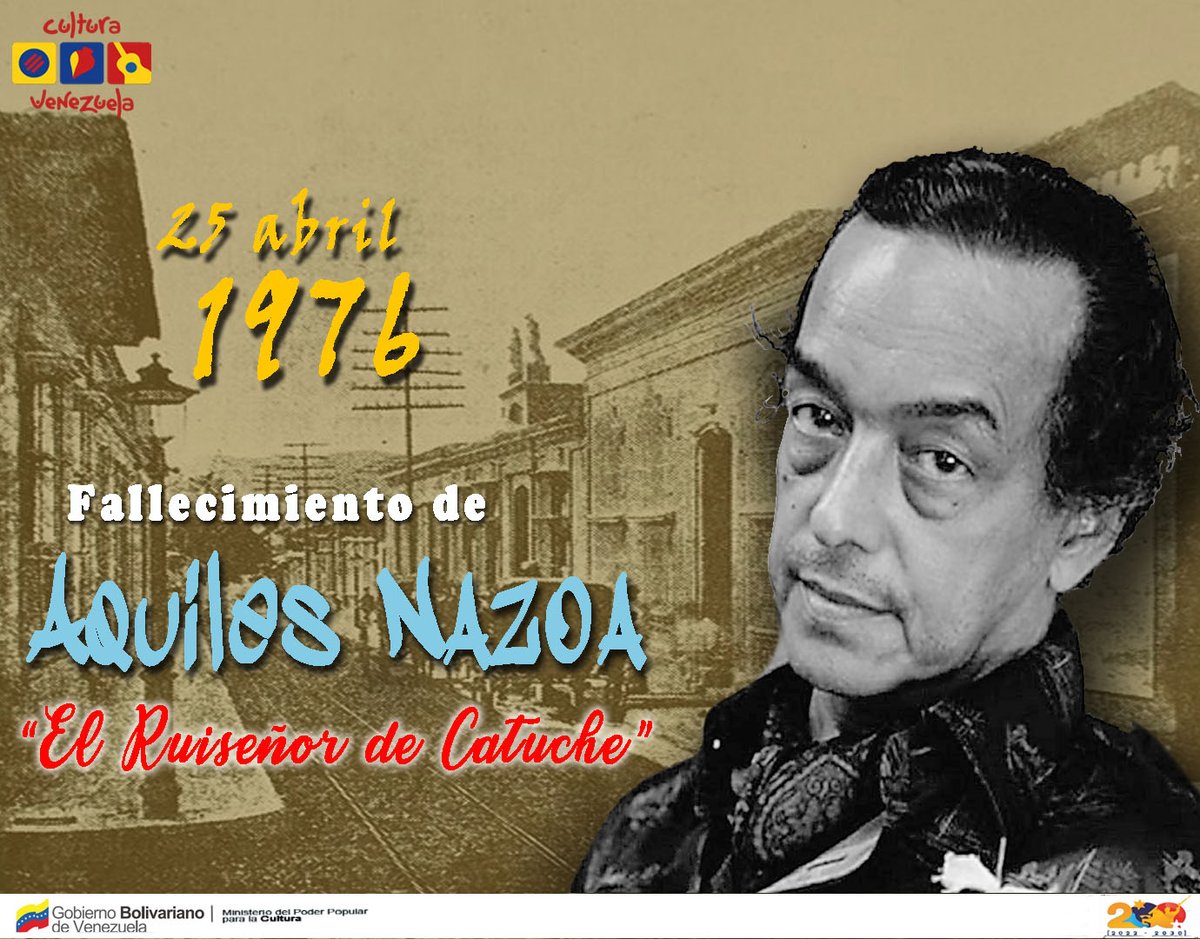 #UniónDeLosPueblos #LoAfirmativoVenezolano Escritor, ensayista, periodista, poeta y humorista, Aquiles Nazoa dedicó su vida a la escritura de textos en prosa en los cuales, con un lenguaje a la vez lírico y divertido, desplegó una mirada de inteligente humor y fina ironía