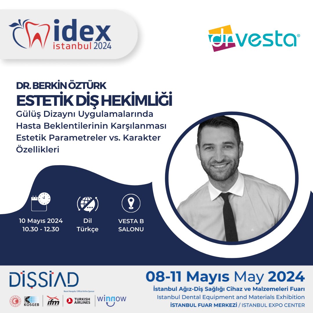 IDEX İstanbul Fuarı ile eş zamanlı olarak Vesta iş birliği ile düzenlenecek olan hands-on kurslara katılmayı unutmayın!
Sınırlı sayıdaki kontenjanlar nedeniyle kaydınızı geç kalmadan yaparak sektördeki güncel gelişmeleri takip etmeye devam edin.