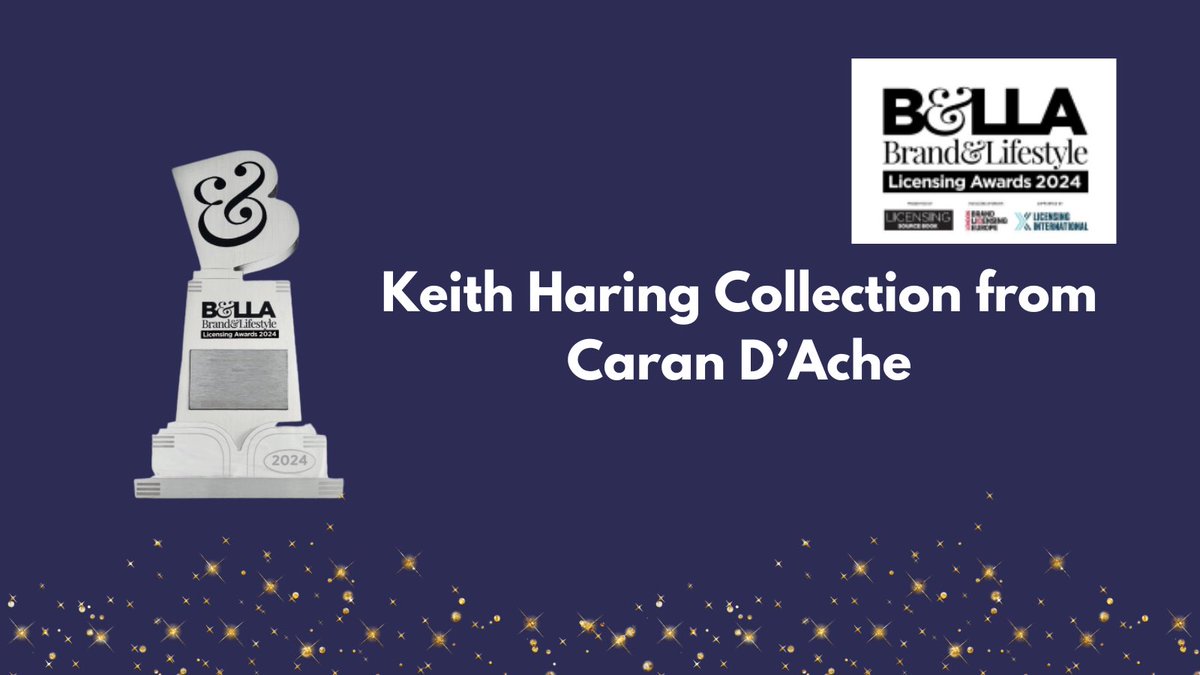 The Licensing Awards / The B&LLAs (@licensingawards) on Twitter photo The #BELLAS24 Best Brand Licensed Gifting Product or Range. Winner: Keith Haring Collection from <a href="/caran_dAche/">Caran d'Ache</a>
Sponsored by <a href="/NationalGallery/">National Gallery</a>
<a href="/KeithHaringFdn/">Keith Haring Foundation</a> The #BELLAS24 Best Brand Licensed Gifting Product or Range. Winner: Keith Haring Collection from <a href="/caran_dAche/">Caran d'Ache</a>
Sponsored by <a href="/NationalGallery/">National Gallery</a>
<a href="/KeithHaringFdn/">Keith Haring Foundation</a>