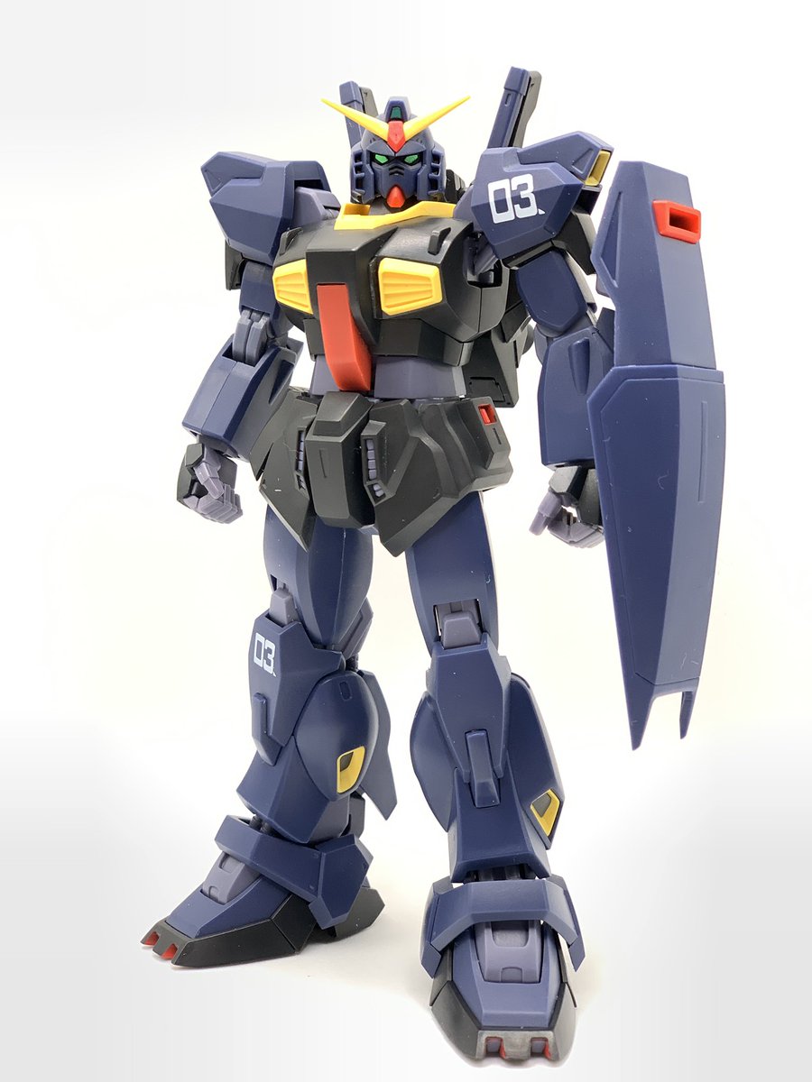 JivROBOTSpirits's tweet photo. ROBOT魂 ガンダムMk-Ⅱ[ティターンズ]ver.A.N.I.M.E着弾
遂に…待ちに待った理想のガンダムMk-Ⅱが我が手に！
めっちゃカッコええ…(*´﹃｀*)

4枚目、EMIA MK-Ⅱとの比較
当たり前だけど段違いにカッケー(*´﹃｀*)
#ガンダムMk2
#ROBOT魂
#verANIME https://t.co/kfhENRyCC8