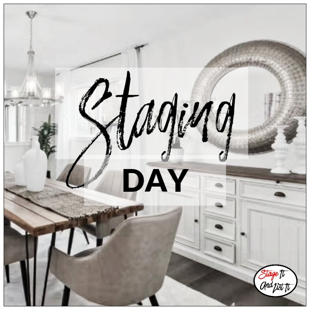 #StagingDay in Toronto folks ❤️. Full day ahead. While one Crew is staging this Toronto home, another Crew is destaging 2 properties that have #SOLD over asking! So incredibly grateful to our Realtor clients, and our hard working awesome Crews. Blessed ❤️🙏🏼.
.
.
#stageitandlistit