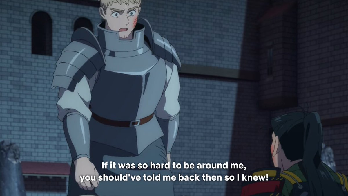 belllmonts's tweet photo. this scene is heartbreaking and hits so hard in the manga i'm so happy they actually adapted it for the anime THANK YOU DUNGEON MESHI https://t.co/sWzgqf7rwN