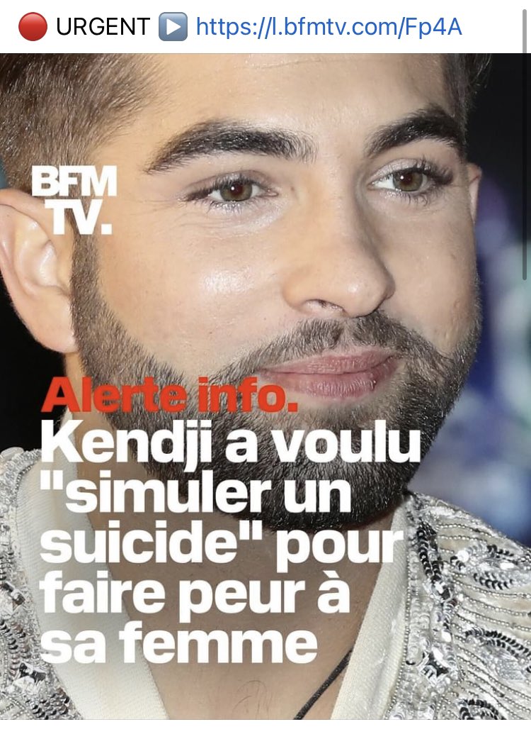 Oh le blaireau 🤣🤣🤣🤣🤣🤣
D'après des sources sûres, il va changer de nom de scène : Kendji QUI'SRATE 😅.... 
#KendjiGirac