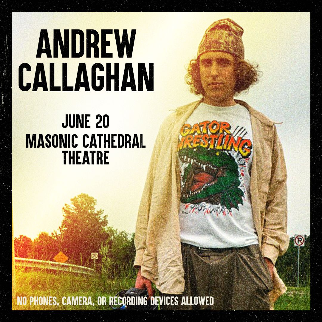 🌐 ON SALE NOW 🌐 Andrew Callaghan | 🗓 June 20 🎫: buff.ly/3xOKyk2