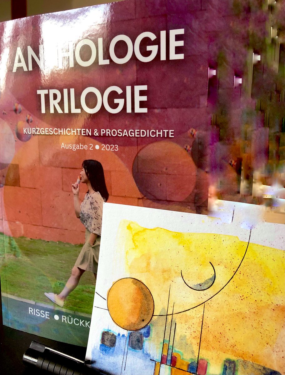 Diese tolle Antho von <a href="/magretkind/">Magret Kindermann</a> war heute im Briefkasten und was meint ihr, die Kreise auf dem Cover passen doch super zum heutigen #abstractApril-Thema 😍🥰
#authorslife
#artistslife