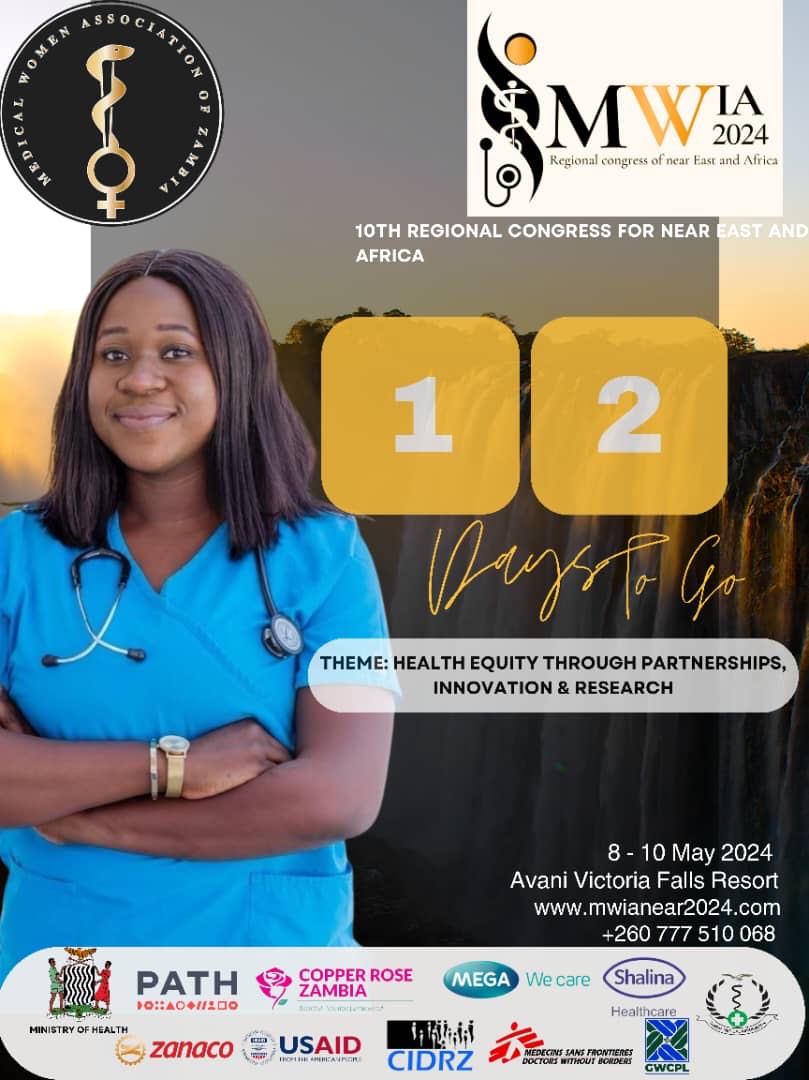 Registration is open; are you attending the 2024 @MWAZ_Zambia -Medical Women's International Association (MWIA) conference in Zambia May 8th -10th, 2024? REGISTRATION: mwianear2024.com #mentorship #medicaleducation #conference