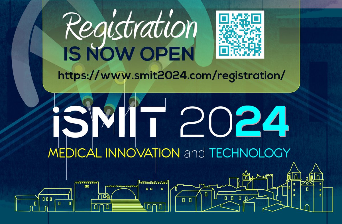 We are excited to announce that registration for iSMIT 2024 is now open!
We invite you to join this event to discover the latest trends in minimally invasive therapies, AI, surgical robotics, image-guided surgery, 3D printing and bioprinting and many more.
smit2024.com/registration/
