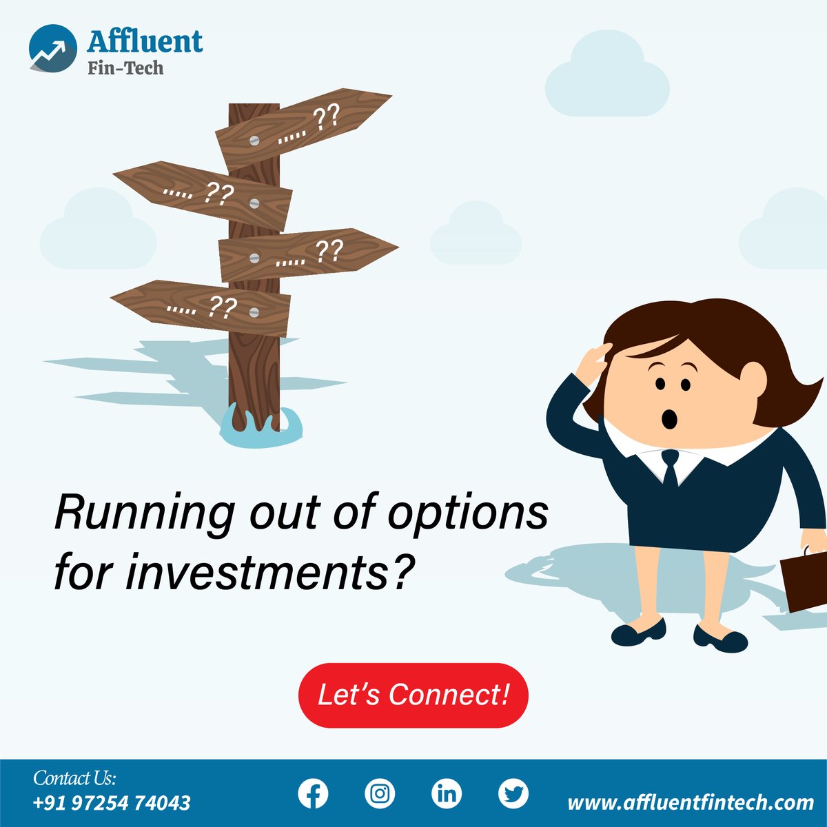 Whether you're a seasoned pro or a newbie in the game, let's connect and explore fresh opportunities!

#AffluentFintech #investmentoptions #investment #investments #investor #investing #investmentoption #investmentstrategies #bestinvestment #investmentopportunity