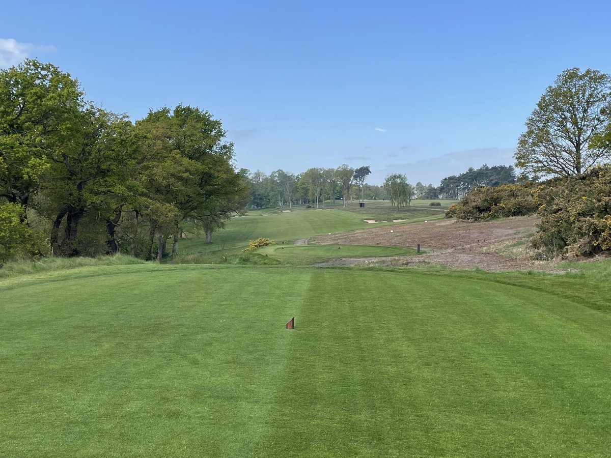 GreenkeeperJB21's tweet photo. Hats off to @IgcGreenkeepers and his team. Presentation to this quality after an awful winter! Woodland management at its finest, fine fescues, quality of heather, fast pure greens! Well worth the 2hr drive 😍👏🏼 https://t.co/tzNKKuK5gj