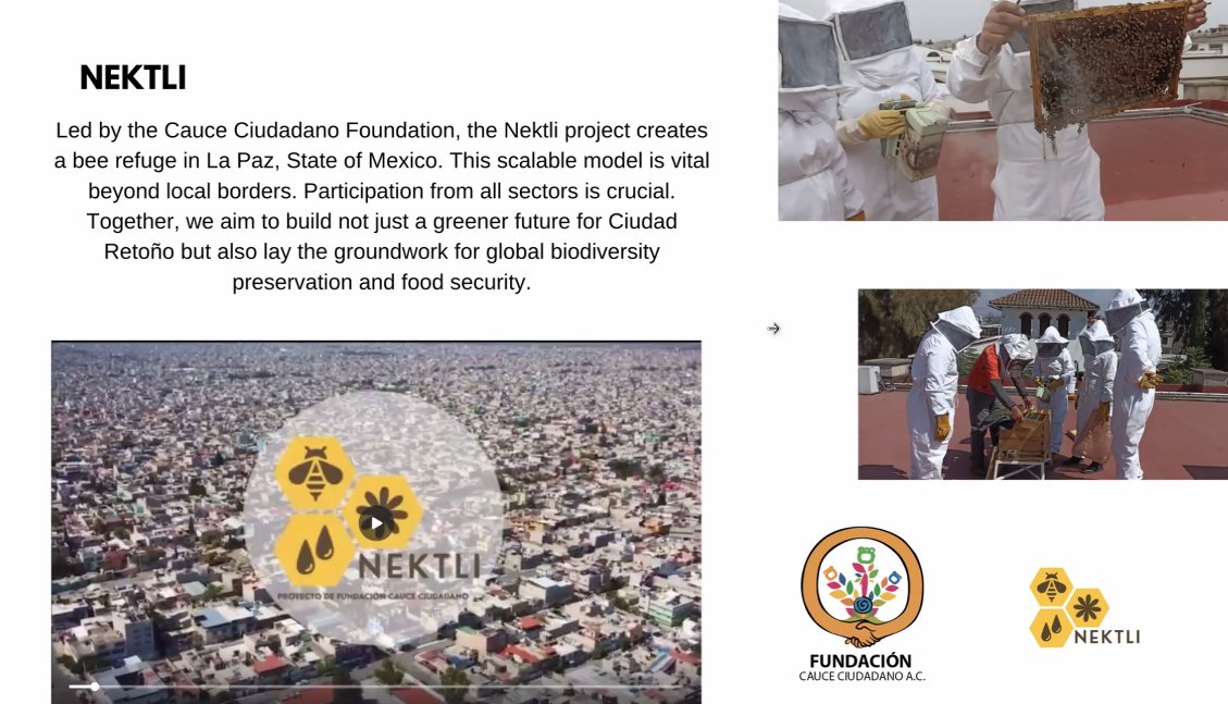 I'm participating at a local @fabcityglobal challenge in México. This is the topic I got assigned: 🐝 Our goal to decentralize pollination gardens in a way they provide data, awareness on bees, and contribute to the economic support of the community. I'll keep u posted 😉