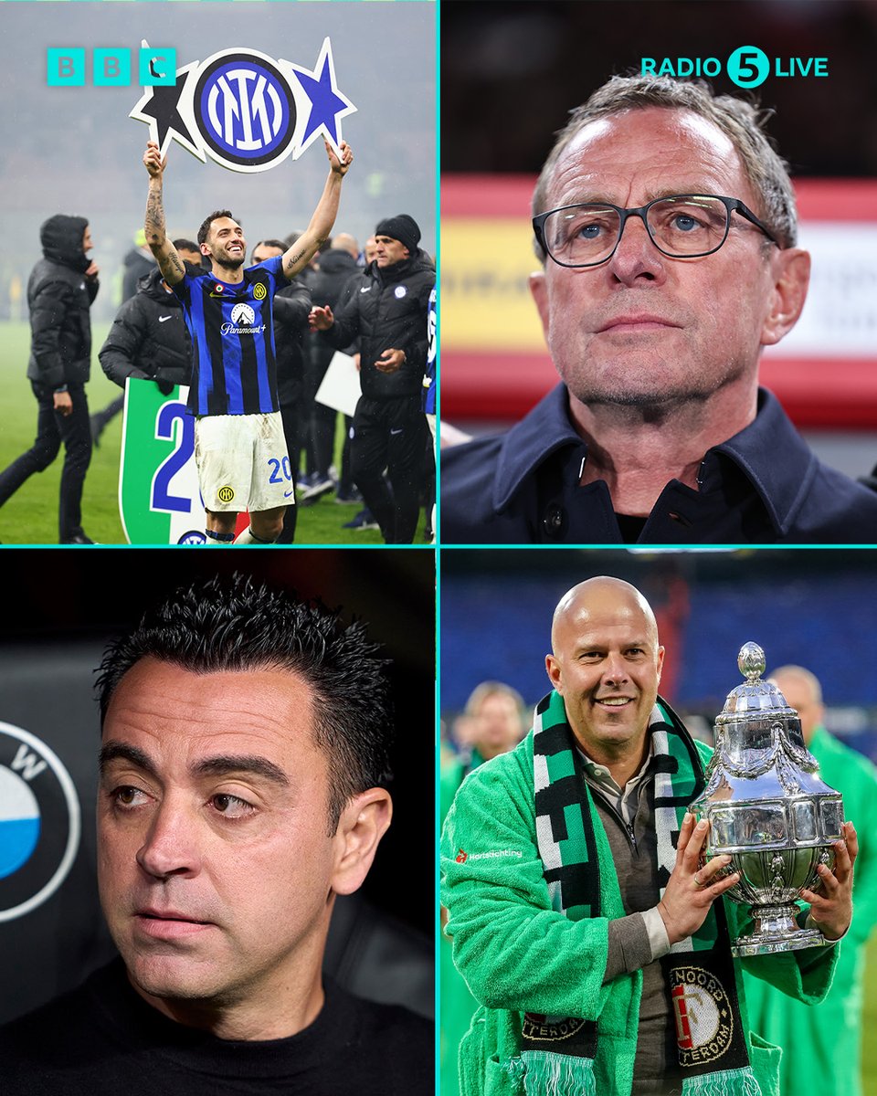 🎠Managerial merry-go-round ❤️ Xavi's change of heart 🇦🇹 Rangnick to Bayern? 🤔 How would Arne Slot in at Liverpool? Join @JohnBennettBBC, @LaurensJulien, @JamesHorncastle, @kristofterreur and @GuillemBalague on Euro Leagues 📻⚽️ bbc.co.uk/5live #BBCFootball