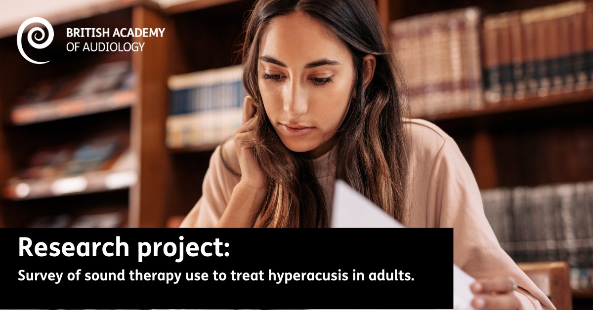 Nighat Kalsoom would appreciate your help with their research on the use of sound therapy to treat hyperacusis in adults.

Please take a moment to answer a brief questionnaire here: app.onlinesurveys.jisc.ac.uk/s/lincoln/a-on… 

#AudiologyResearch #AudPeeps