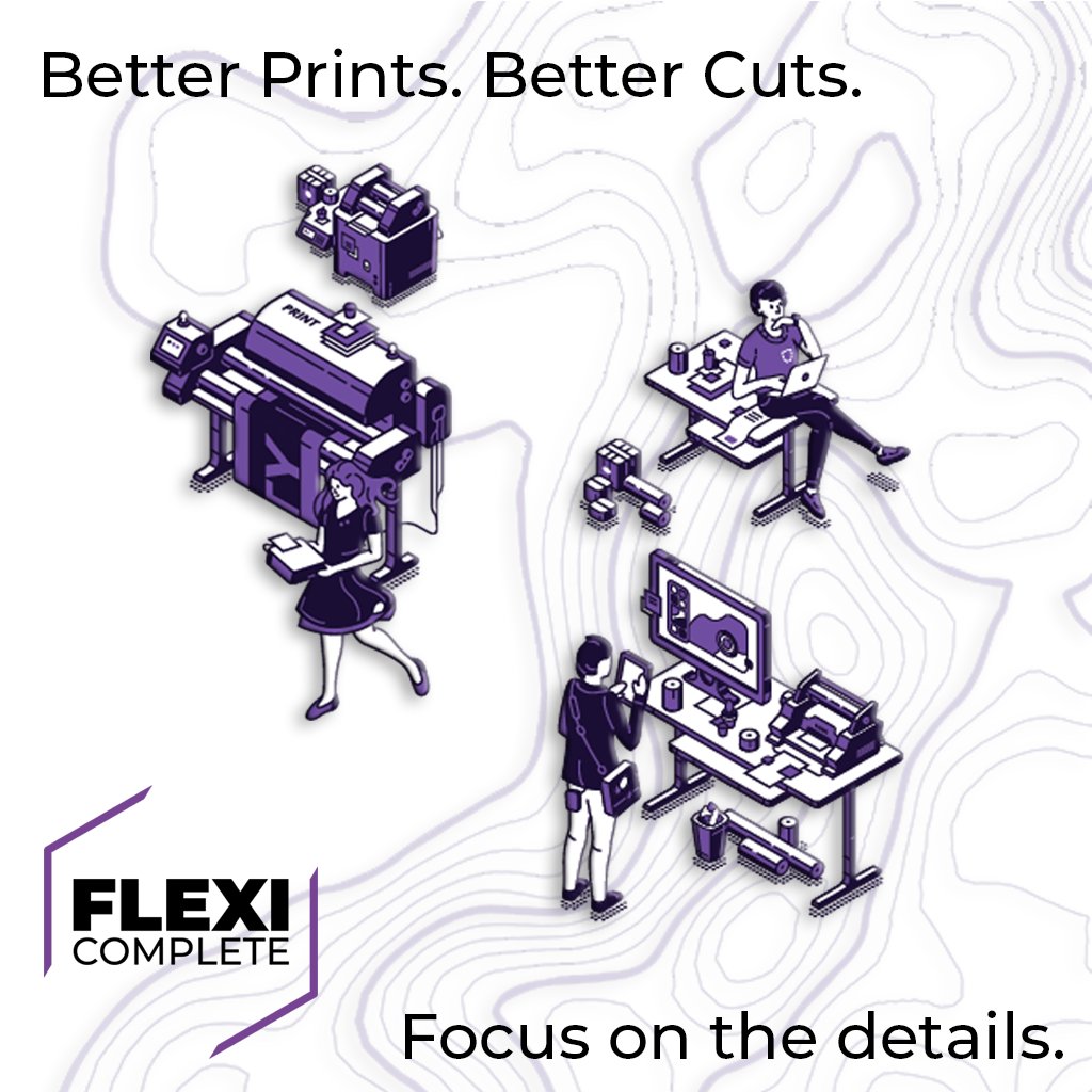 🌟 Supercharge your creativity with Flexi COMPLETE! Experience enhanced productivity with better prints & cuts, plus precision control. Try it FREE for 7 days! #FlexiComplete #DesignTools