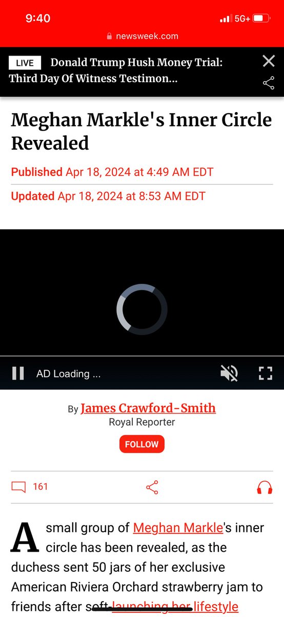 RestingDollface's tweet photo. @the_royal_rogue If you ever want to know what #MeghanMarkle is #GONNADo, look to ALL her “leaked”, aka, Paid for PR Pieces, allegedly.
Look what’s making the rounds AGAIN:
“Meghan Markle’s INNER Circle”
🙄 Name dropping AGAIN. Checkout how many times THAT headline was used. Google it. https://t.co/ETWphPJeJj