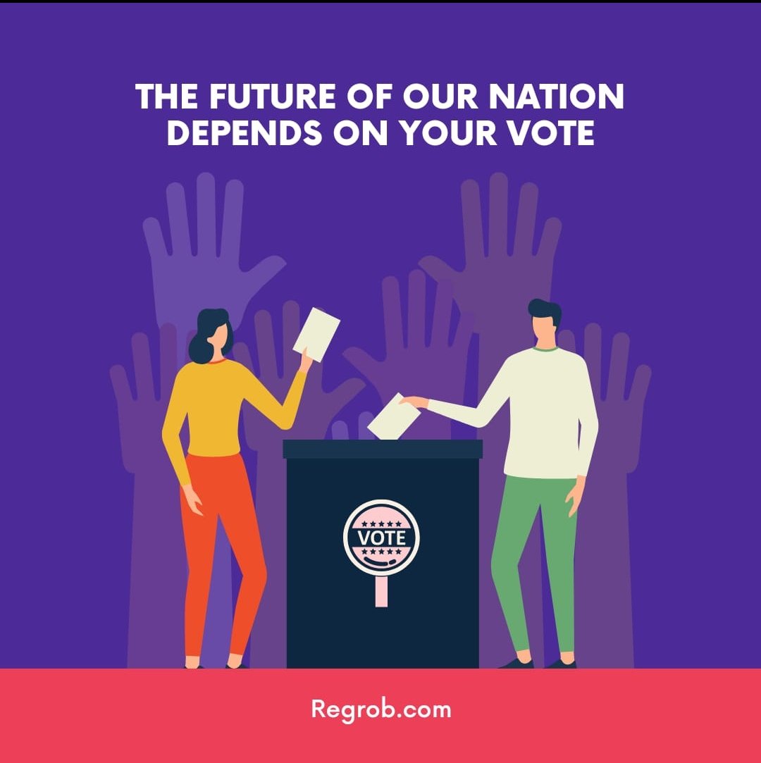 'Every vote counts 🇮🇳 Make your voice heard in the upcoming elections! . . #IndiaVotes #YourVoteYourVoice #vote #votevotevote #regrob #RegrobRealtors