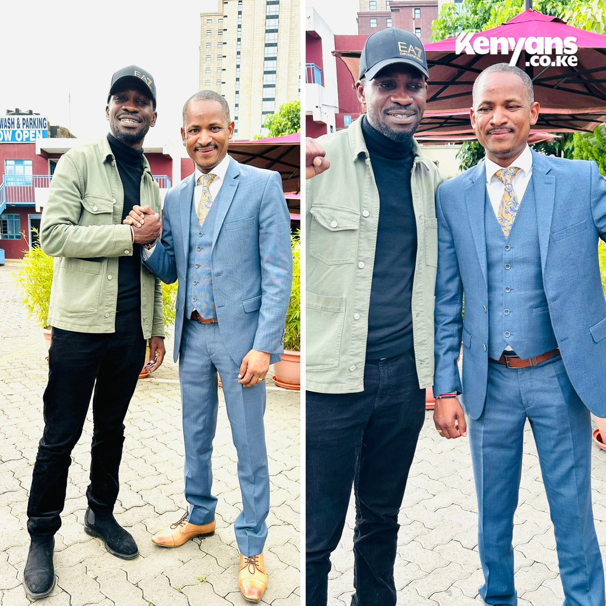 Babu Owino meets Bobi Wine