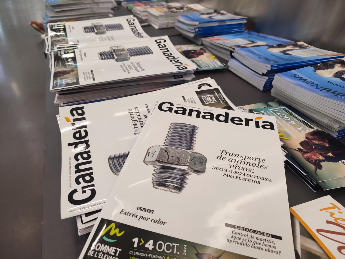 GrupoHenar's tweet photo. 📍 Revista #Ganadería no podía faltar al XXVI Congreso Internacional de #Anembe, que se está celebrando en Córdoba bajo el lema ‘La sostenibilidad, pilar clave de nuestro progreso’. https://t.co/fvIQdmHW99