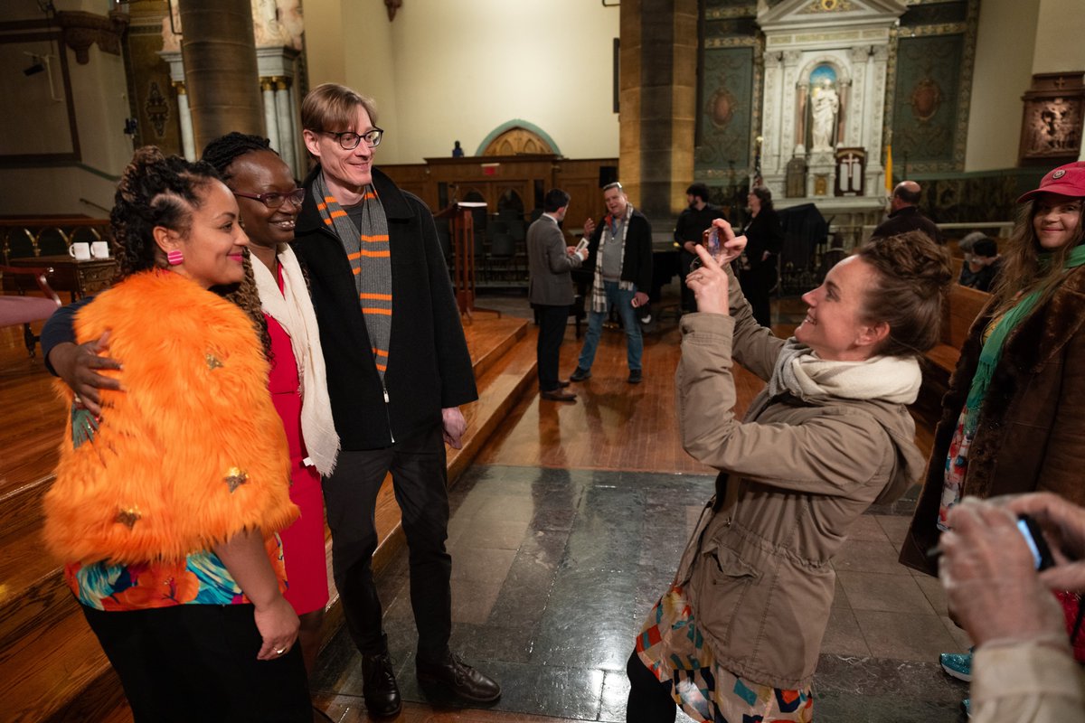 Thank you everyone who joined us last week @stpaulnyc for music and conversation with the talent behind @MetOpera's new production El Niño. Get your tickets for the opera!