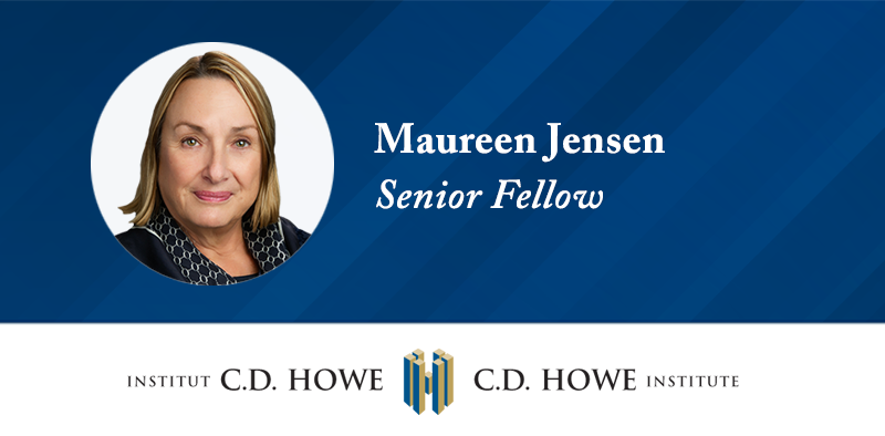 📣 We are excited to announce former OSC Chair and CEO Maureen Jensen’s re-appointment as a @CDHoweInstitute Senior Fellow. Please join us in congratulating her! @OSC_News cdhowe.org/our-people/mau…