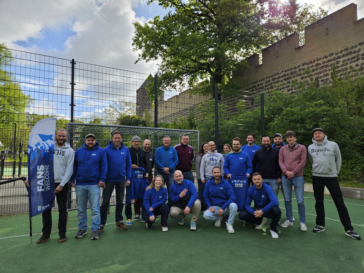 FANS WELCOME Team is preparing for #EURO2024  ! We welcome all #fans and #visitors at our 10 fan support points in all Host Cities. 🙌

#fanprojekte #fanswelcome #fansupport