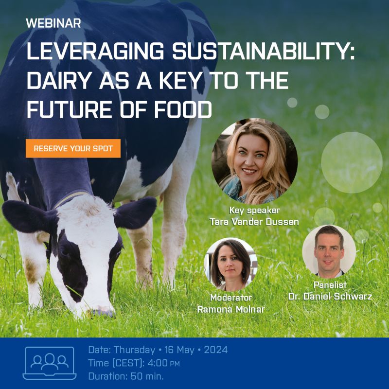 Join an exclusive webinar with Tara Vander Dussen, followed by a Q & A panel discussion with Tara and FOSS Senior Scientist and Dairy Specialist, Dr. Daniel Schwarz, May 16. Learn more and reserve your spot now! fossanalytics.com/en/landingpage… #dairy #sustainability #foodproduction