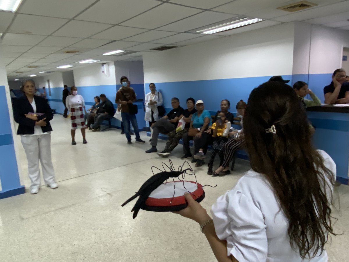 #25Abr | 🇻🇪 En <a href="/ivsslasgarzas/">Hosp. General Regional Dr. Domingo Guzmán Lander</a> , se desarrolló conversatorio en el Marco del día mundial contra el paludismo, dirigido al los usuarios que visitan el área de consulta externa, en pro de concientizar estas personas de las causas consecuencias y prevención de esta enfermedad.