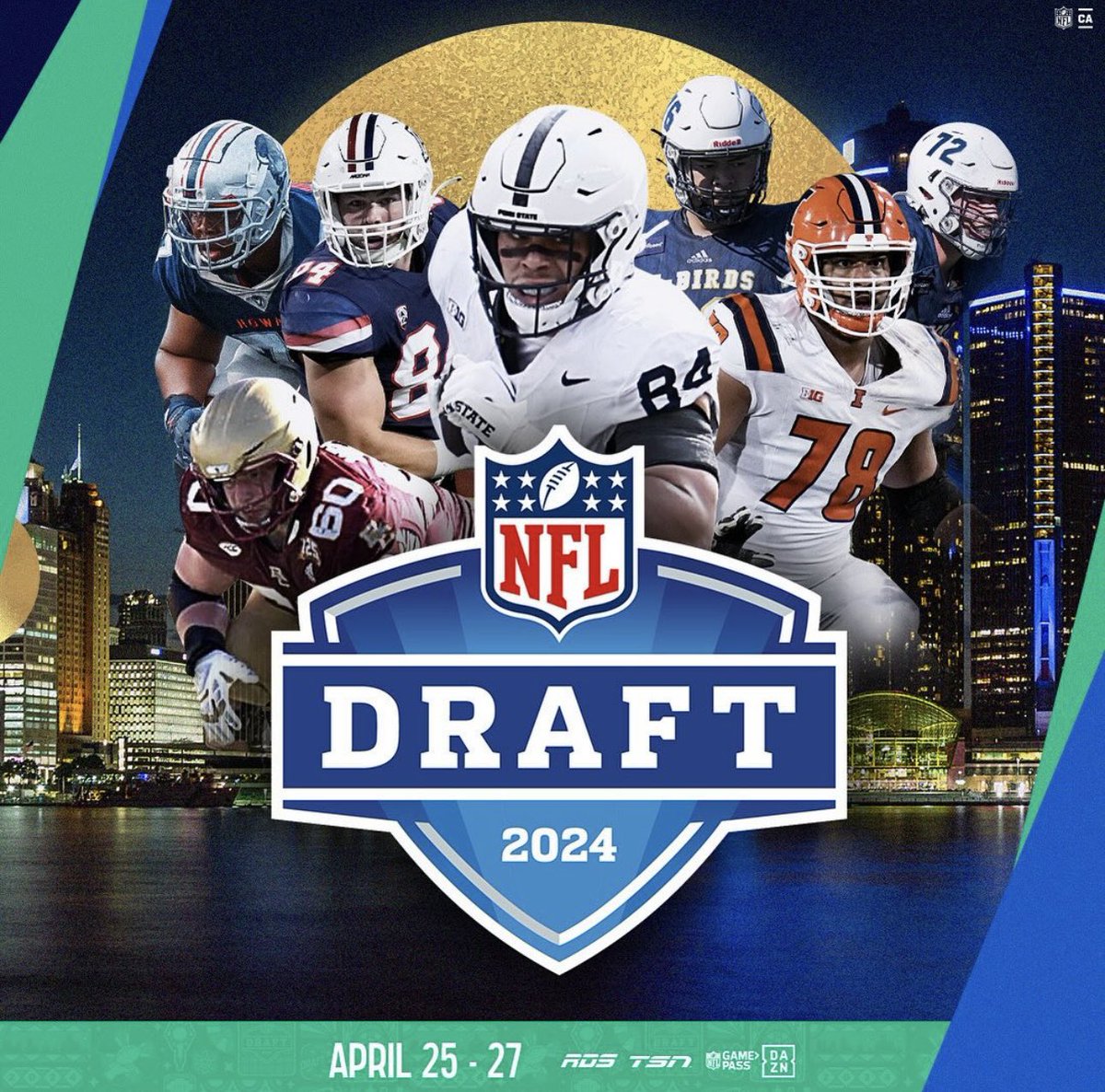 IT’S DRAFT DAY!! The action kicks off at 5 pm PT - get your popcorn ready #12North! 🏈🍿

📸: @NFLCanada