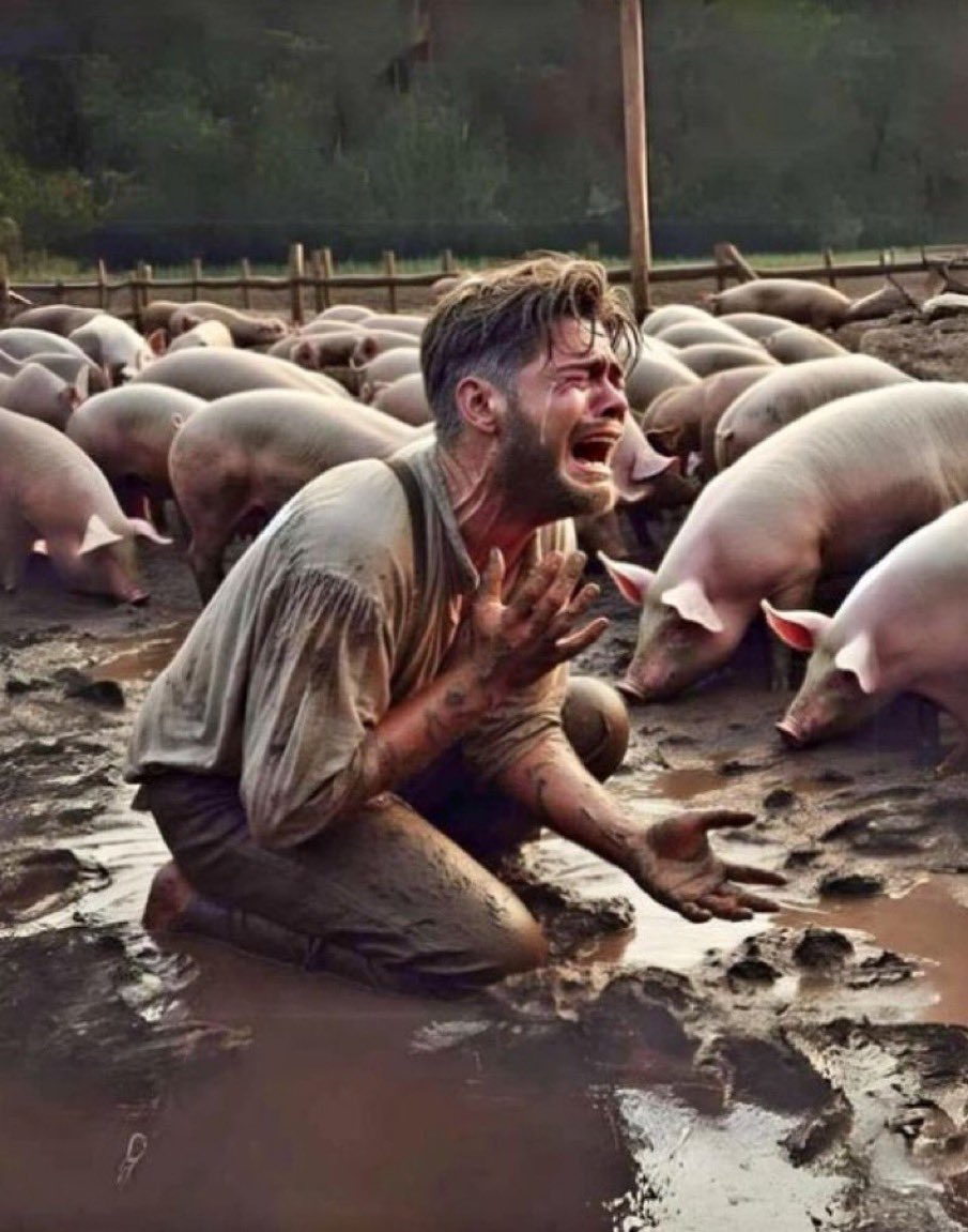 Believing that one day…the prodigals will grow weary of the partying, the prostitutes, and the pigs and will seek what’s truly wholesome and pure.

Don’t settle for anything less than God’s best. You deserve so much better than that.