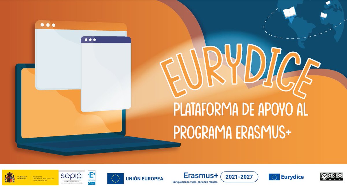 Eurydice, una interesante plataforma de apoyo al programa #ErasmusPlus. 

Te explicamos qué es, sus principales actividades y cómo navegar en ella con la infografía que hemos creado para vosotros. 

sepie.es/doc/newsletter…