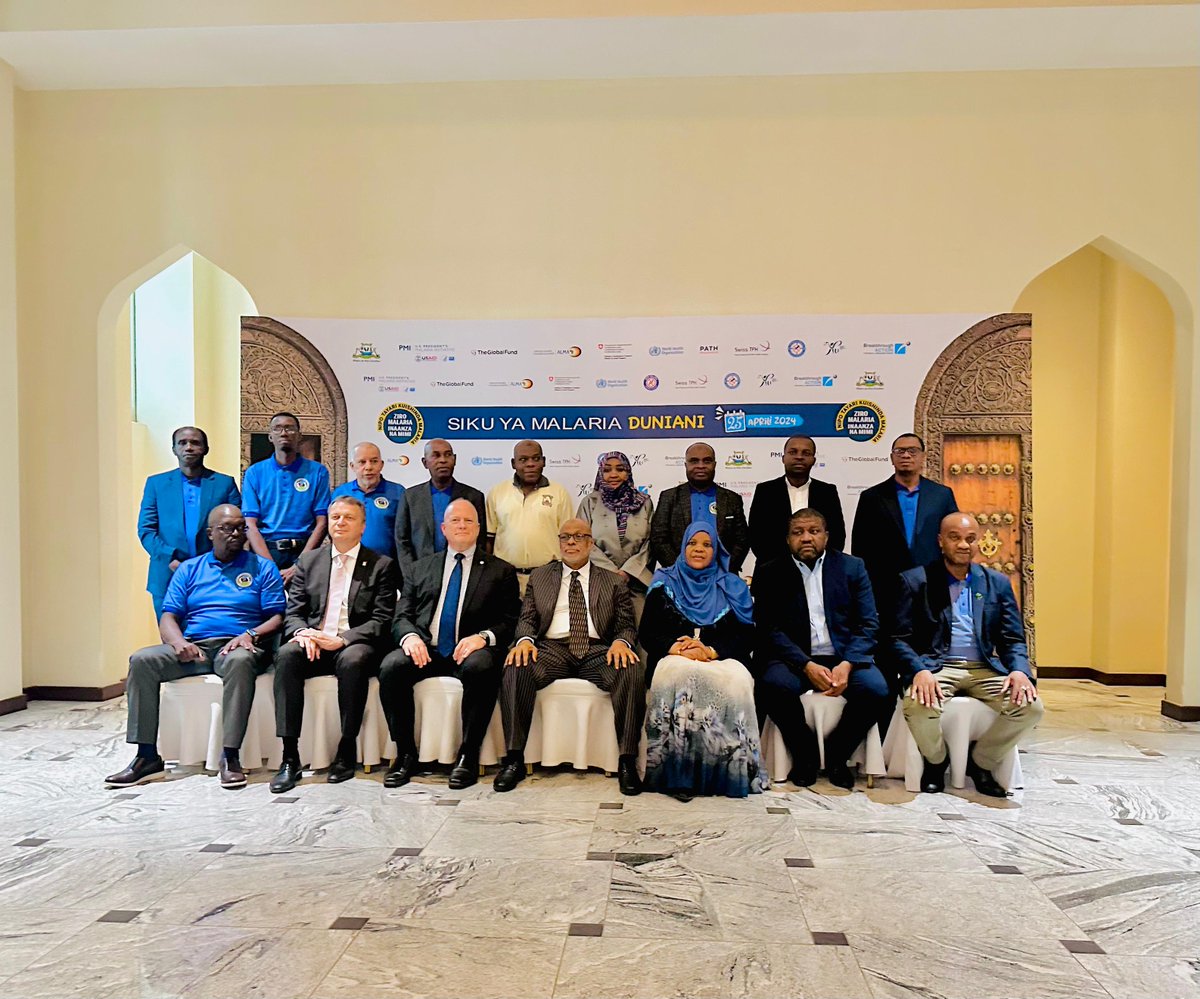 🎉 Exciting Announcement! 🎉

On #WorldMalariaDay, Zanzibar's Minister for Health has unveiled the Zanzibar Malaria Elimination Council (ZMEC) to intensify efforts to #endmalaria in the Zanzibar and Pemba Islands.

Appointed by H.E Dr. Hussein A. Mwinyi, President of the