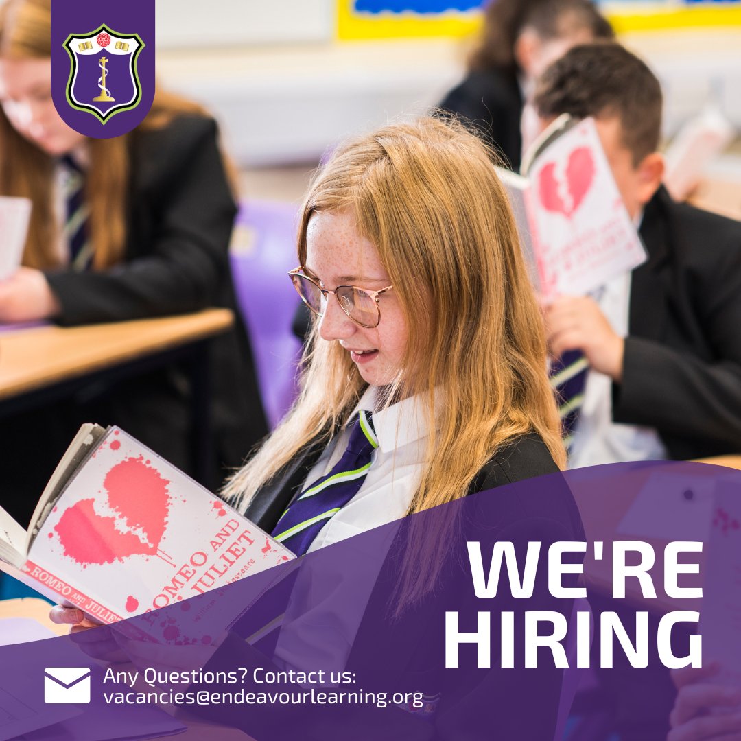 An opportunity has arisen at Wellfield Academy to join our school as a Head of Year to help support students within the school from a pastoral and behaviour perspective. 📅Apply by: 9am on Friday 10th May 2024 wellfieldacademy.org/head-of-year #hiring #pastoral #behaviour #education