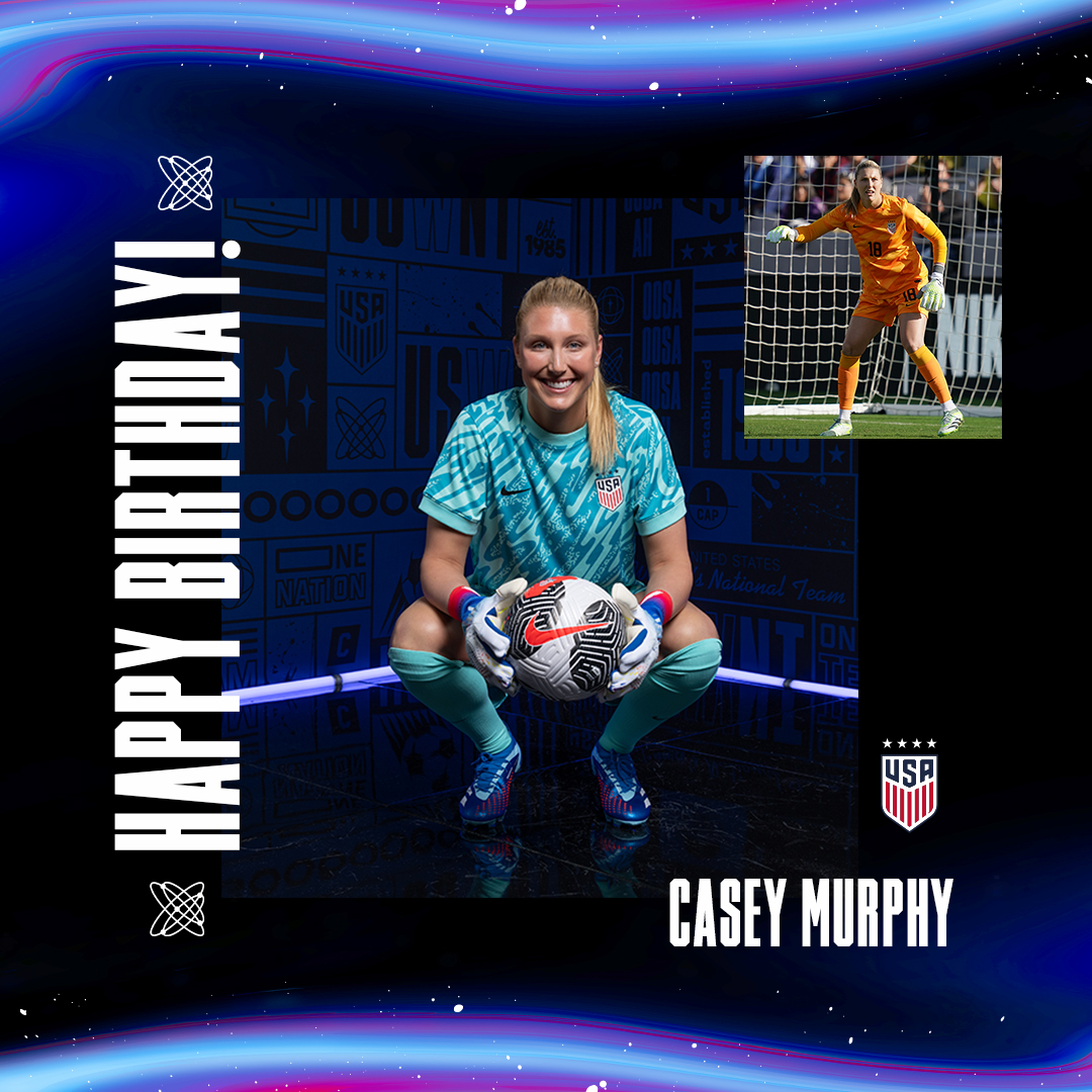 A very happy birthday to 'keeper, Casey Murphy 🥳