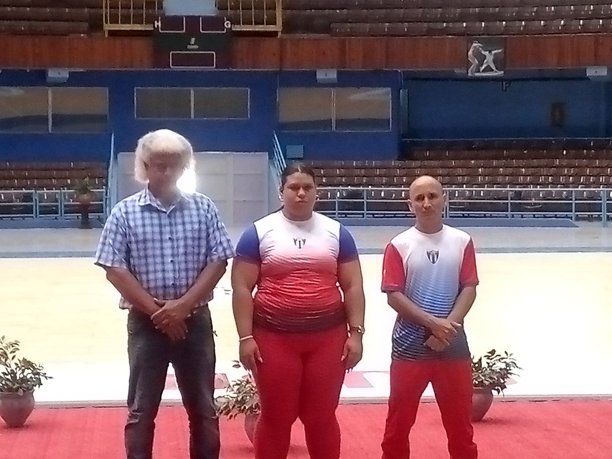 #inderpinardelrío Con tremenda vergüenza deportiva recibe noticia Levantan suspensión a pesista cubana Marifélix Sarría
La deportista ha sido notificada en las últimas horas. #Cuba
Junto a su Entrenador y Comisionado Nacional de  éste Deporte.#GenteQueSuma
#PorCubaJuntosCreamos