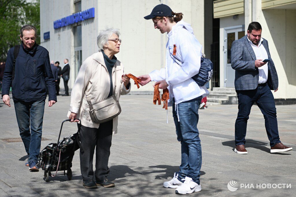 💬 #Zakharova: On April 24, Russia launched the traditional nationwide campaign, St George’s Ribbon. This annual event is observed in over 90 countries. The St George Ribbon is a symbol of the Victory over Nazism, the memory, respect and pride.