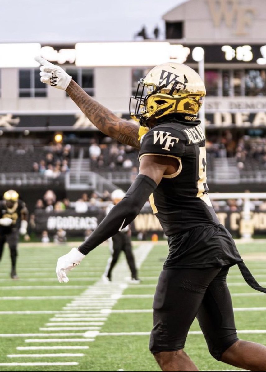 Blessed to receive an offer from Wake Forest @WakeFB Thank you for the opportunity 🙏🏽. @Glenn_Spencer @JasonKervin @AlphaProspects @KimEarl_Jr @RustyMansell_ @ChadSimmons_ @RecruitGeorgia @najehwilk @On3Recruits @RivalsFriedman @DemetricDWarren