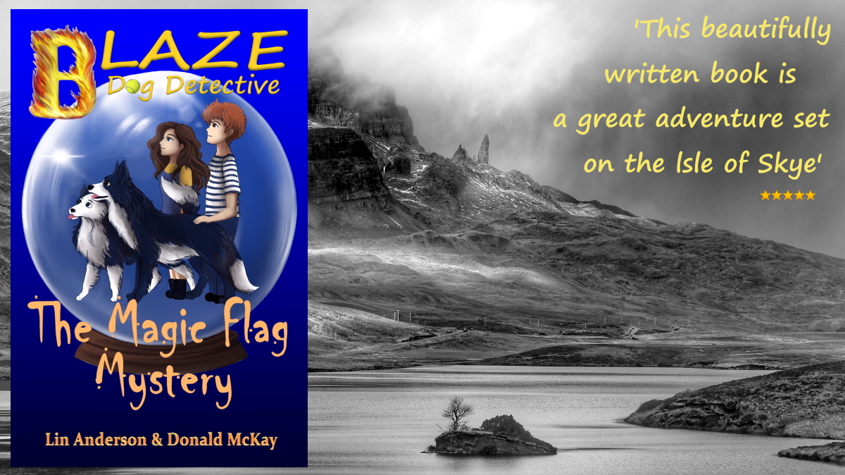 ★★★★★'This is a terrific read for all you kiddies out there. Great characters and you'll just love the two dogs Blaze and his wee brother Laoch. You'll want to read it from start to finish in one sitting!' bit.ly/BlazeDogDetect…  #CozyMystery #MagicFlagMystery #LinAnderson