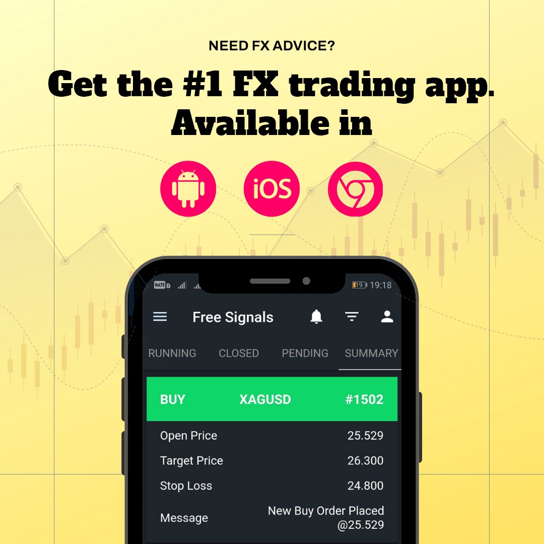 Forex, commodities, indices & stock - Get advice on the different types of instruments. Try it now. Completely free.
wetalktrade.com/wetalktrade-fo…

#signals #premiumsignals #freesignals #forex #commodities #stock #tradingsignals #technicaltool #wetalktrade