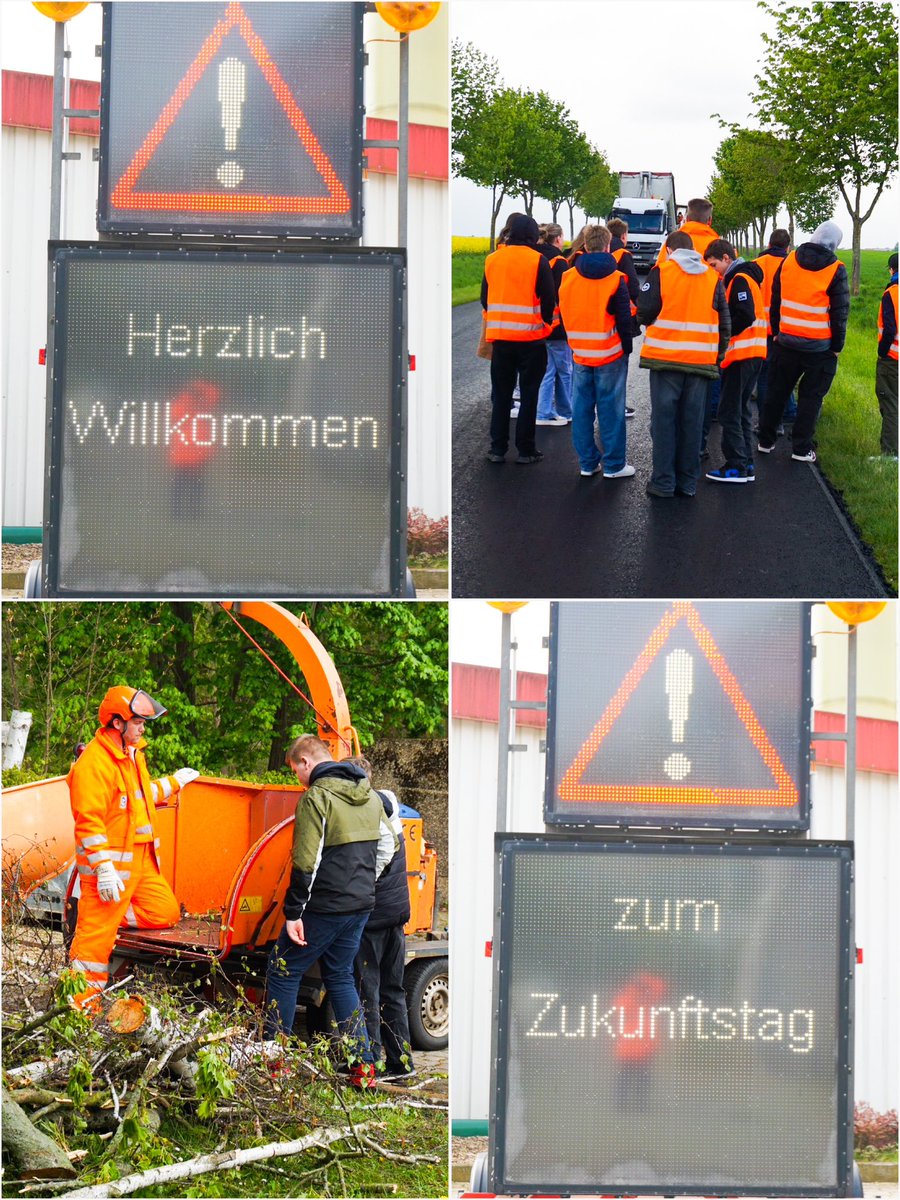 StraßenwärterInnen und BauingenieurInnen über die Schulter geschaut: 99 Schülerinnen und Schüler haben heute am #Zukunftstag in #Brandenburg in die Arbeit des #LandesbetriebStraßenwesen geschnuppert. Schön war’s. Alles Gute für die Zukunft!