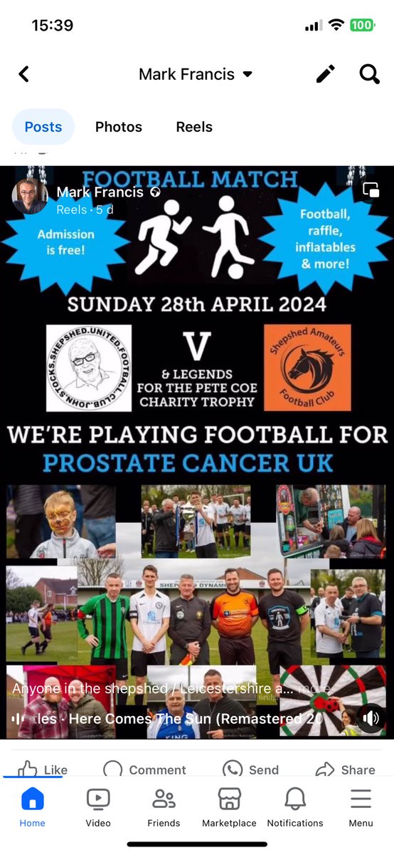 @JeffStelling Hi mate- hope your well can you share this Anyone in the Leicestershire area on Sunday