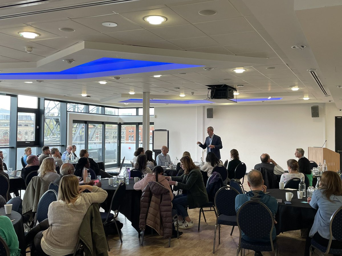 UoBPPN's tweet photo. Faculty of Health & Life Sciences Pro Vice-Chancellor Jeremy TavarΓ© speaking at the PPN School Research Away Day at M Shed π¬π
#UoBPPN #MShed #FoHLS #PPNResearchAwayDay https://t.co/JboVAvXl84
