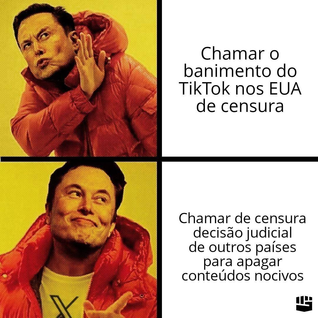 Até o momento quase não vimos Elon falar sobre o assunto, que estranho né! 🤷🏽‍♂️