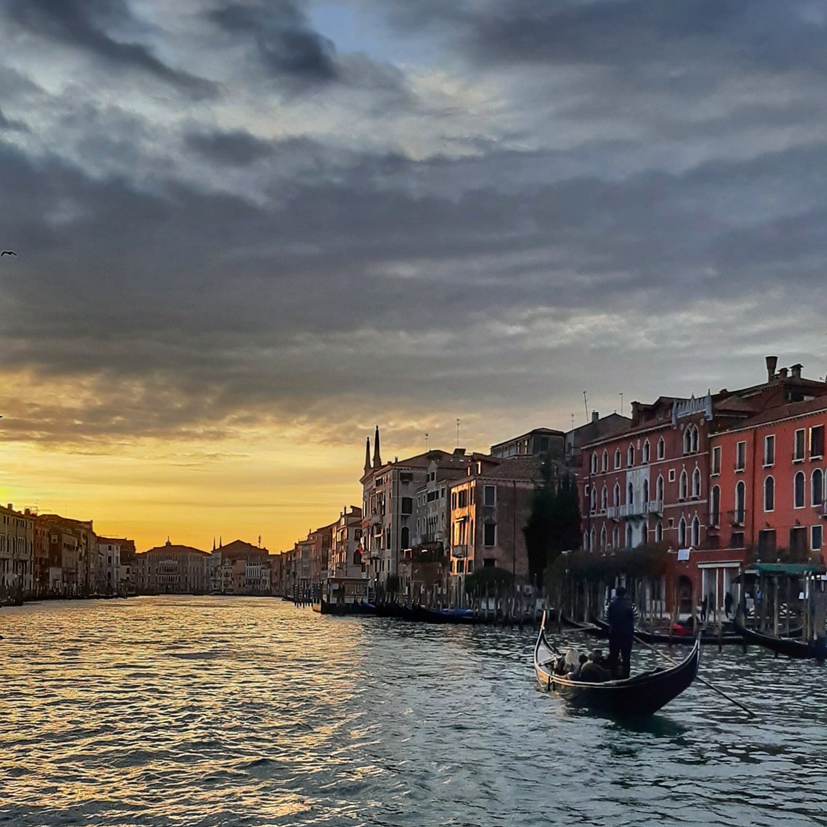 Today Venice celebrate its Patron Saint 🍃🌹🍃  #Venezia #sunset