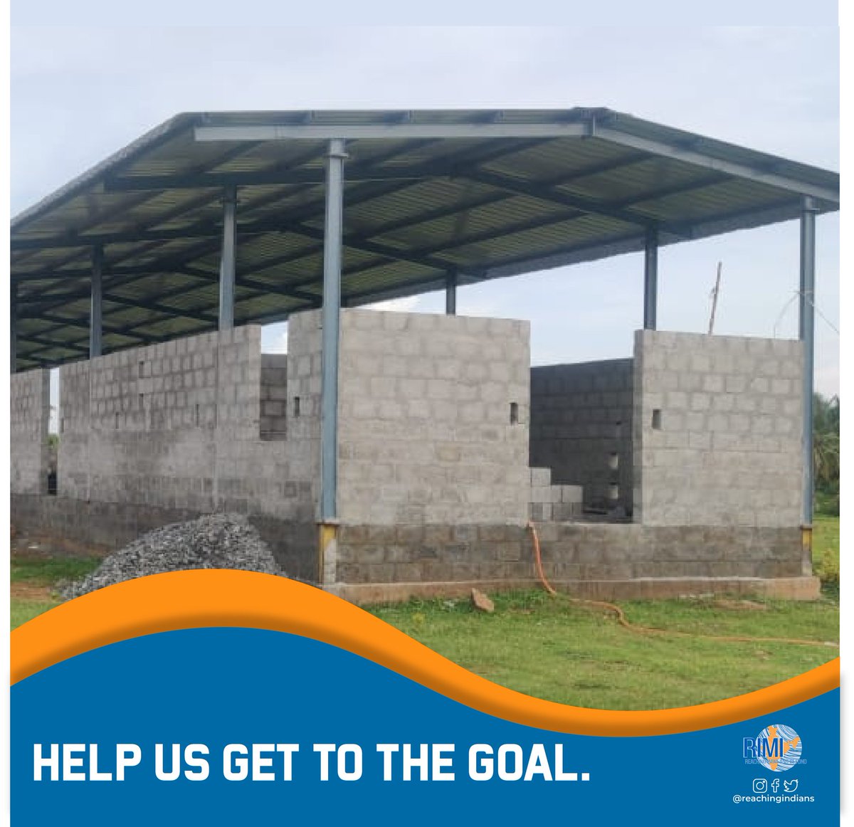 ReachingIndians's tweet photo. We have raised almost $39,000 so far. The total cost to finish the building is $50,000. Thus, we are asking you to help with this need. Any size gift will be appreciated.Thank you again for your continued faithful ministry partnership. 
#Thanks #Thursday #God #Jesus #Generosity https://t.co/h4o0jQ6Qk7