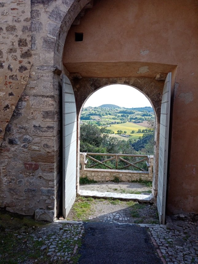 Door to the country.