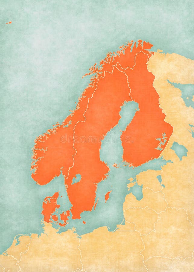 Noruega y Suecia juntos forman un pito