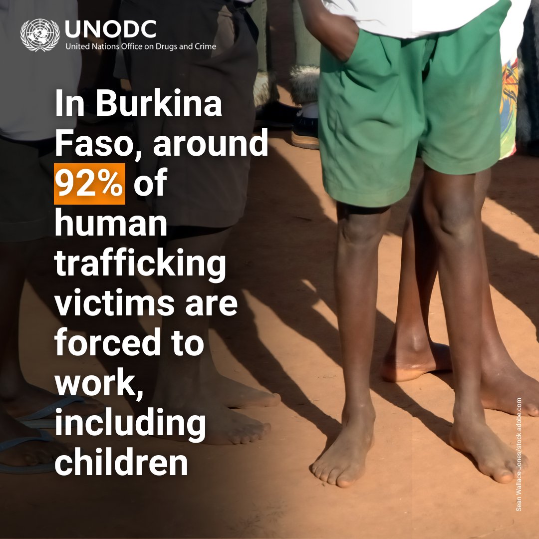 From mines to farms, around 92% of human trafficking victims in Burkina Faso are forced into labour.    

Read how we are helping to #EndHumanTrafficking in the country.  

🔗 bit.ly/3AUZF9W